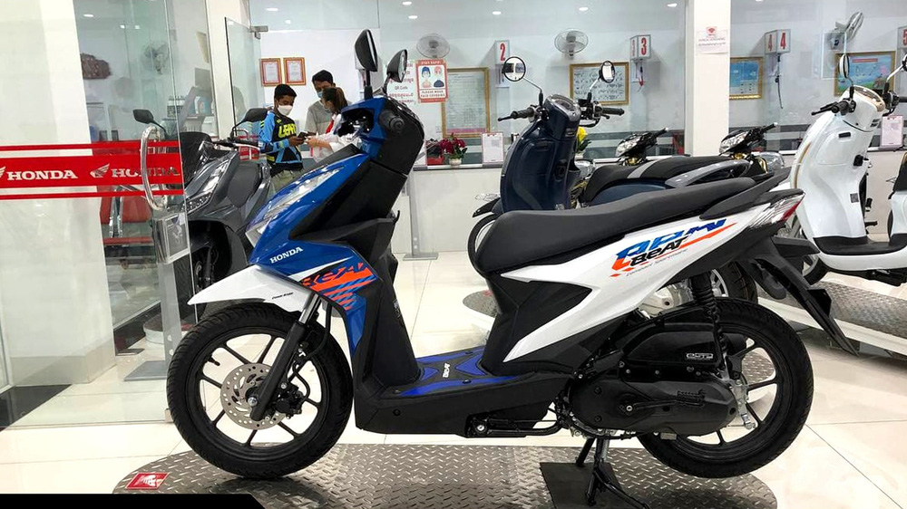 Xe tay ga 32 triệu về đại lý, cốp 12 lít, bình xăng 4,2 lít, 'đấu' Honda Vision - 4 Xe tay ga 32 triệu về đại lý, cốp 12 lít, bình xăng 4,2 lít, 'đấu' Honda Vision - 4