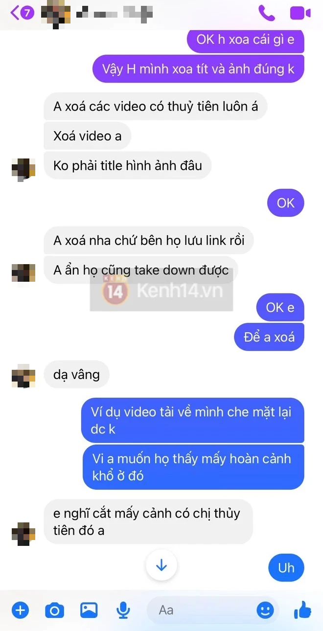 YouTuber 1 triệu follower đi cùng đoàn từ thiện bị phía Thuỷ Tiên yêu cầu gỡ toàn bộ clip, dọa sẽ đánh sập kênh nếu không hợp tác? - 1 YouTuber 1 triệu follower đi cùng đoàn từ thiện bị phía Thuỷ Tiên yêu cầu gỡ toàn bộ clip, dọa sẽ đánh sập kênh nếu không hợp tác? - 1