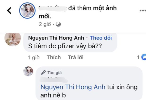 Diễn biến mới vụ cô gái khoe tiêm vắc-xin 'nhờ xin ông anh' - 1 Diễn biến mới vụ cô gái khoe tiêm vắc-xin 'nhờ xin ông anh' - 1