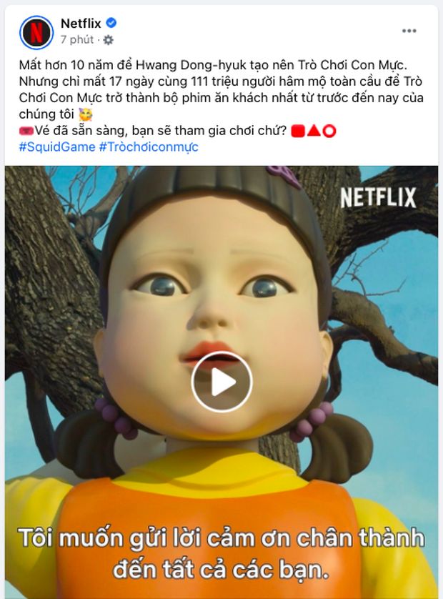 Số người xem Squid Game thay đổi đến mức 'báo động' giữa nhiều tranh cãi, Netflix phải đưa ra thông báo quan trọng - 1 Số người xem Squid Game thay đổi đến mức 'báo động' giữa nhiều tranh cãi, Netflix phải đưa ra thông báo quan trọng - 1