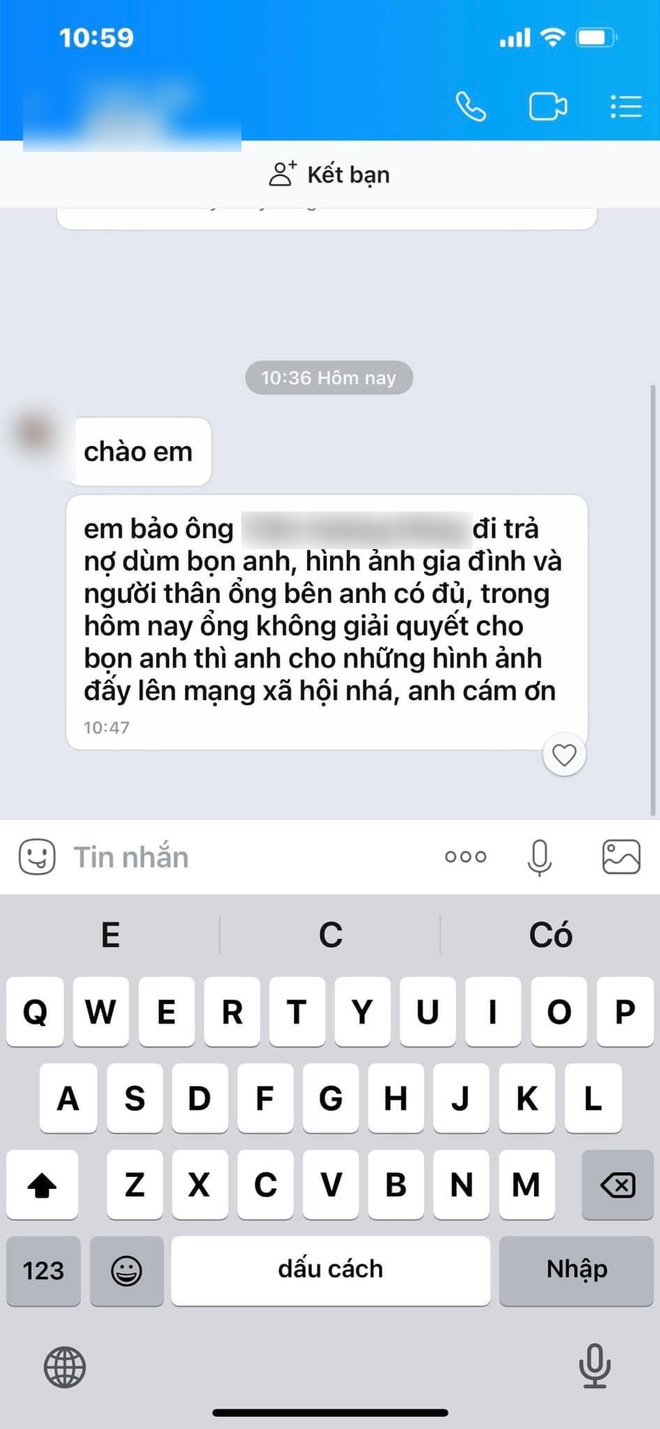 Bị người lạ liên tục nhắn tin, gọi điện dọa đốt quán ăn để đòi nợ, bà xã Mạc Văn Khoa tuyên bố sẽ nhờ công an vào cuộc - 2 Bị người lạ liên tục nhắn tin, gọi điện dọa đốt quán ăn để đòi nợ, bà xã Mạc Văn Khoa tuyên bố sẽ nhờ công an vào cuộc - 2