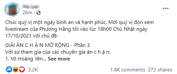 Bà Phương Hằng có động thái mới, nhắc tên ông Đoàn Ngọc Hải, Giang Kim Cúc, Nguyễn Sin cùng hàng loạt nhân vật đình đám liên quan vấn đề thiện nguyện Bà Phương Hằng có động thái mới, nhắc tên ông Đoàn Ngọc Hải, Giang Kim Cúc, Nguyễn Sin cùng hàng loạt nhân vật đình đám liên quan vấn đề thiện nguyện