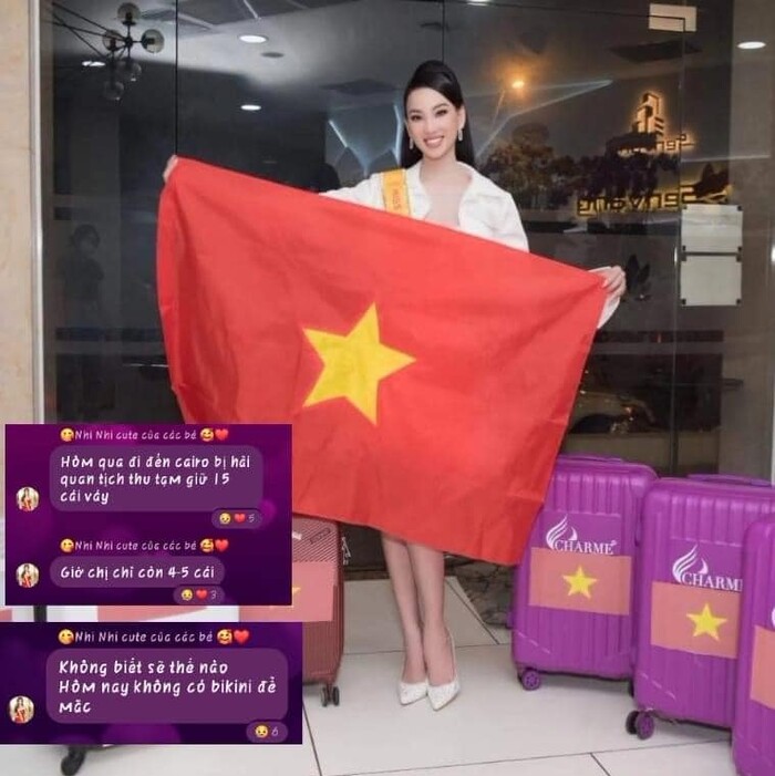 Khởi hành trễ, bỏ lỡ phần thi phụ, Ái Nhi bị tịch thu váy tại sân bay: Bất lợi bội phần cho Việt Nam - 4 Khởi hành trễ, bỏ lỡ phần thi phụ, Ái Nhi bị tịch thu váy tại sân bay: Bất lợi bội phần cho Việt Nam - 4