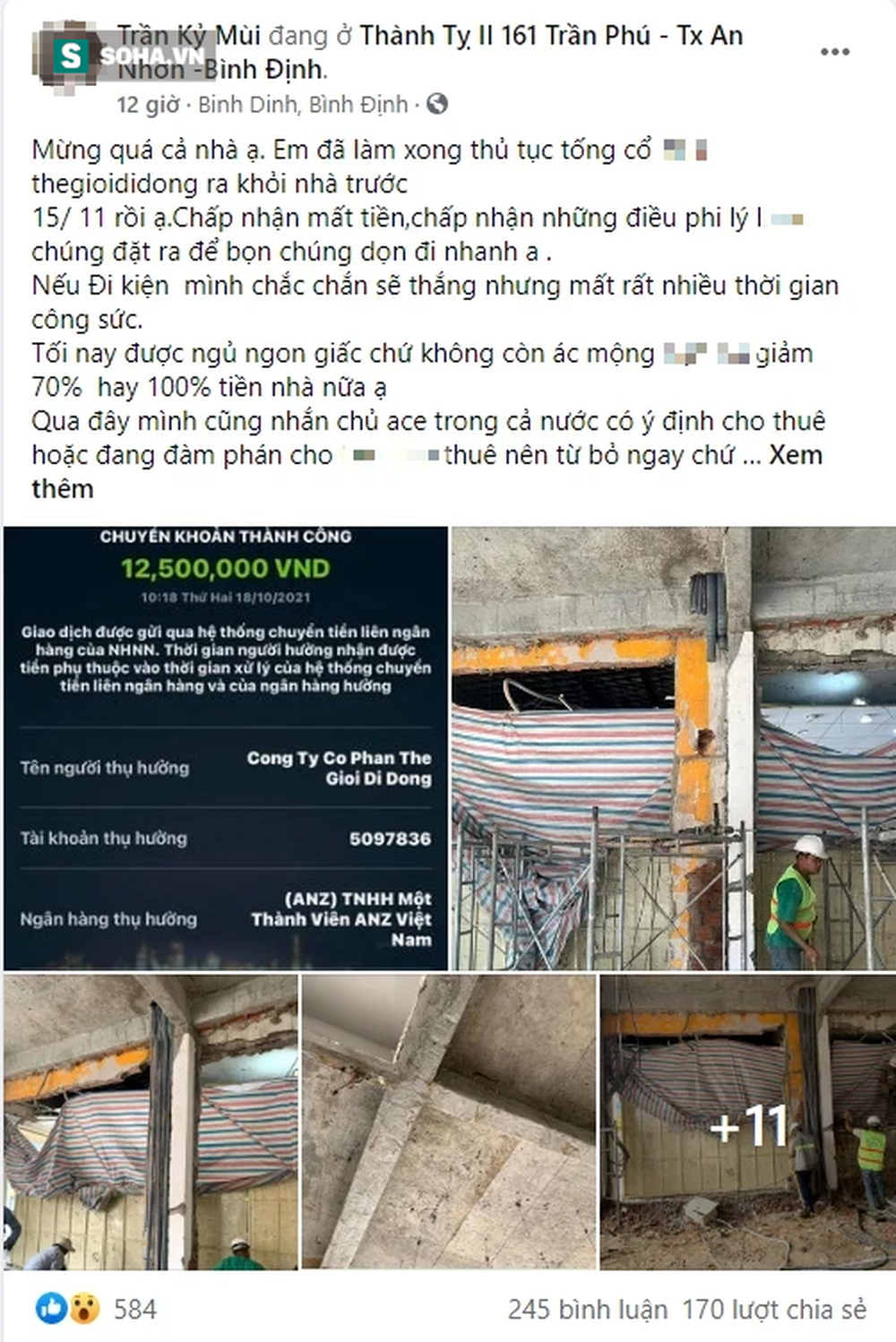 Sau pha 'trở mặt' vì không được giảm tiền thuê mặt bằng, Thế Giới Di Động đã đòi được tiền? Sau pha 'trở mặt' vì không được giảm tiền thuê mặt bằng, Thế Giới Di Động đã đòi được tiền?