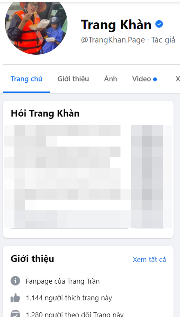 Facebook Trang Khàn có tick xanh vào bài viết của Trấn Thành 'cà khịa' 1 câu sốc, chuyện gì đây? - 1 Facebook Trang Khàn có tick xanh vào bài viết của Trấn Thành 'cà khịa' 1 câu sốc, chuyện gì đây? - 1