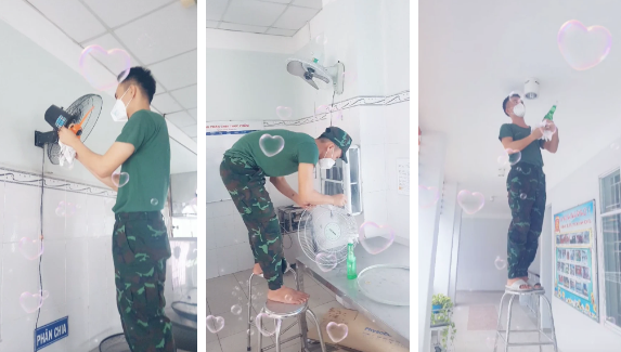 Ai ở nhà hay bị mẹ mắng vì không dọn phòng thì vào mà xem các chú bộ đội này: Phải theo học tác phong 1 chuyến quá! - 3 Ai ở nhà hay bị mẹ mắng vì không dọn phòng thì vào mà xem các chú bộ đội này: Phải theo học tác phong 1 chuyến quá! - 3