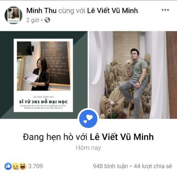 Hú hồn: Hiện tượng mạng Minh Thu công khai hẹn hò với Minh Vẹo (WeLax) - 1 Hú hồn: Hiện tượng mạng Minh Thu công khai hẹn hò với Minh Vẹo (WeLax) - 1