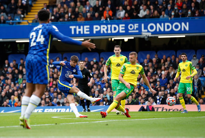 Mason Mount lập hat-trick, Chelsea băm vằm Norwich Mason Mount lập hat-trick, Chelsea băm vằm Norwich