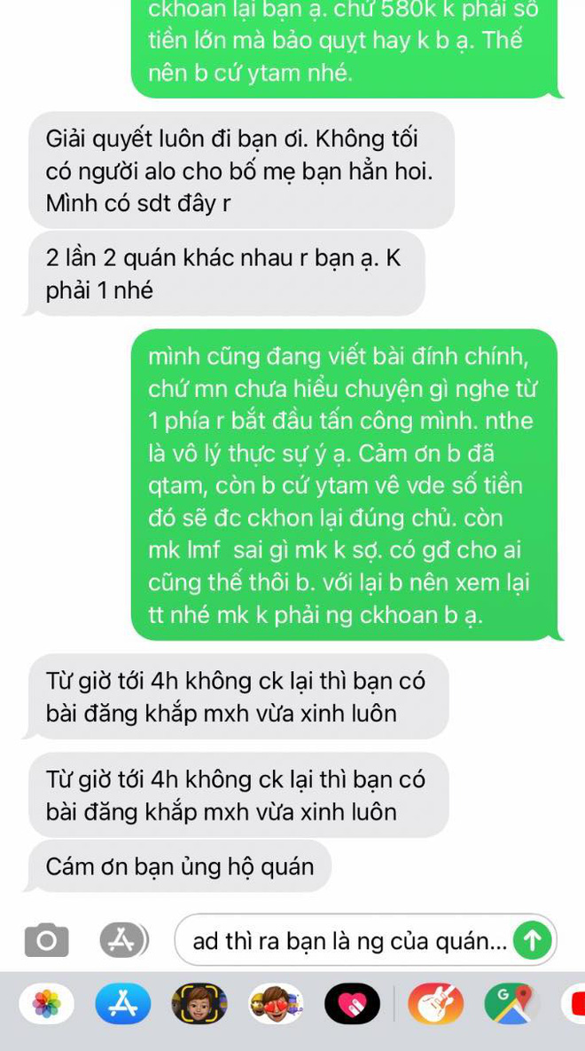 HOT: Cô gái bóc phốt quán nướng 'phí tiền' nhưng bị chủ tiệm phản đòn vì một lý do, dân mạng cũng đồng loạt đứng về phía quán? - 9 HOT: Cô gái bóc phốt quán nướng 'phí tiền' nhưng bị chủ tiệm phản đòn vì một lý do, dân mạng cũng đồng loạt đứng về phía quán? - 9