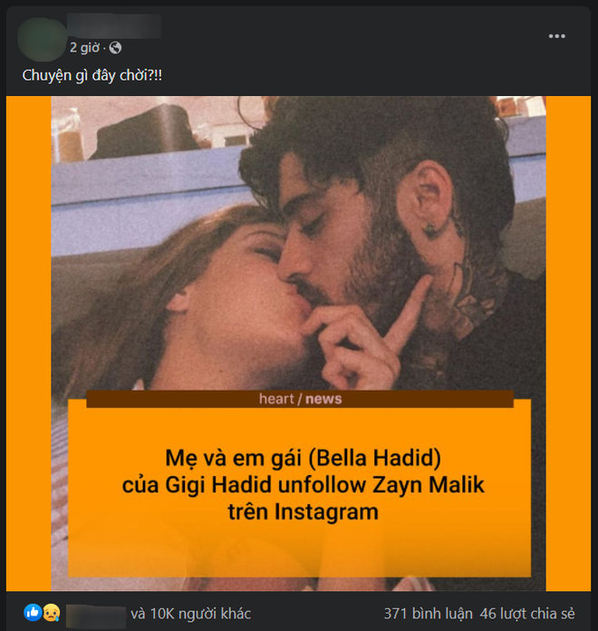Netizen lo sốt vó nghi Gigi Hadid và Zayn 'toang' sau 1 năm có con vì động thái phũ từ gia đình nhà gái, thực hư ra sao? - 3 Netizen lo sốt vó nghi Gigi Hadid và Zayn 'toang' sau 1 năm có con vì động thái phũ từ gia đình nhà gái, thực hư ra sao? - 3