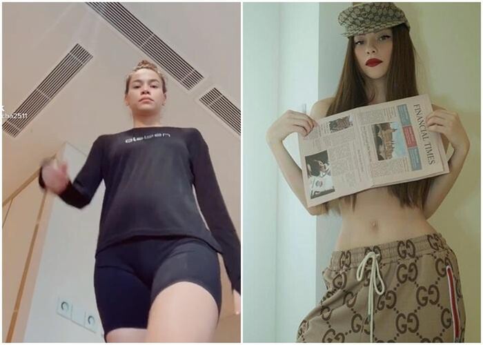Đua trend biến hình sang chảnh, Hà Hồ vô tình lộ nhược điểm hình thể - 2 Đua trend biến hình sang chảnh, Hà Hồ vô tình lộ nhược điểm hình thể - 2