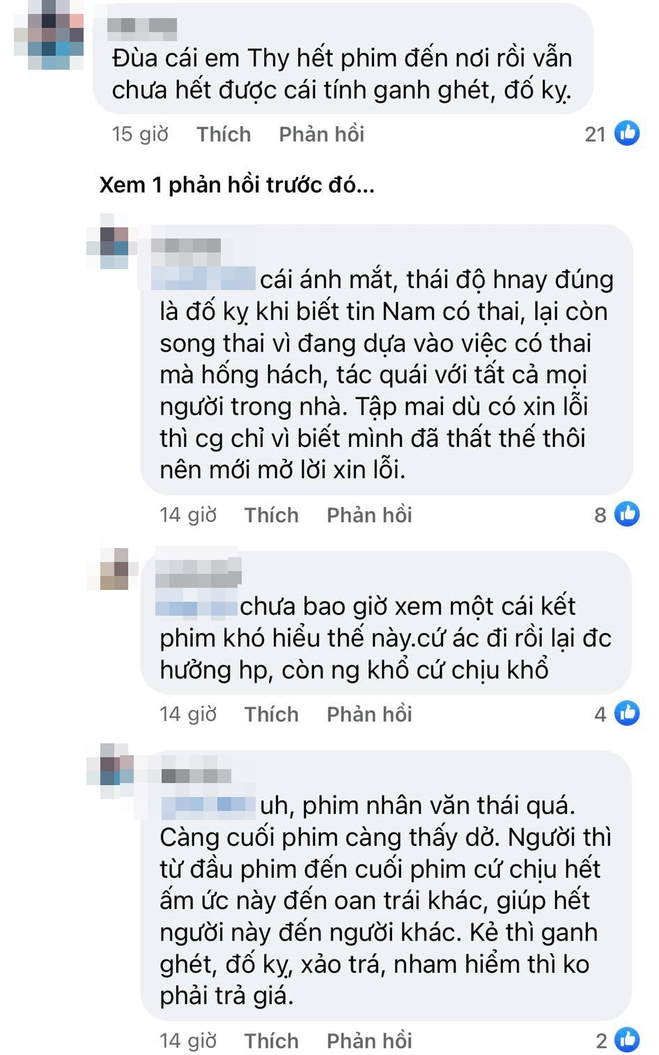 Hương vị tình thân: Bức xúc với cái kết Thy ung dung hưởng hạnh phúc sau tất cả, dân mạng mỉa mai 'Ở đời hãy sống như Thy!' - 4 Hương vị tình thân: Bức xúc với cái kết Thy ung dung hưởng hạnh phúc sau tất cả, dân mạng mỉa mai 'Ở đời hãy sống như Thy!' - 4