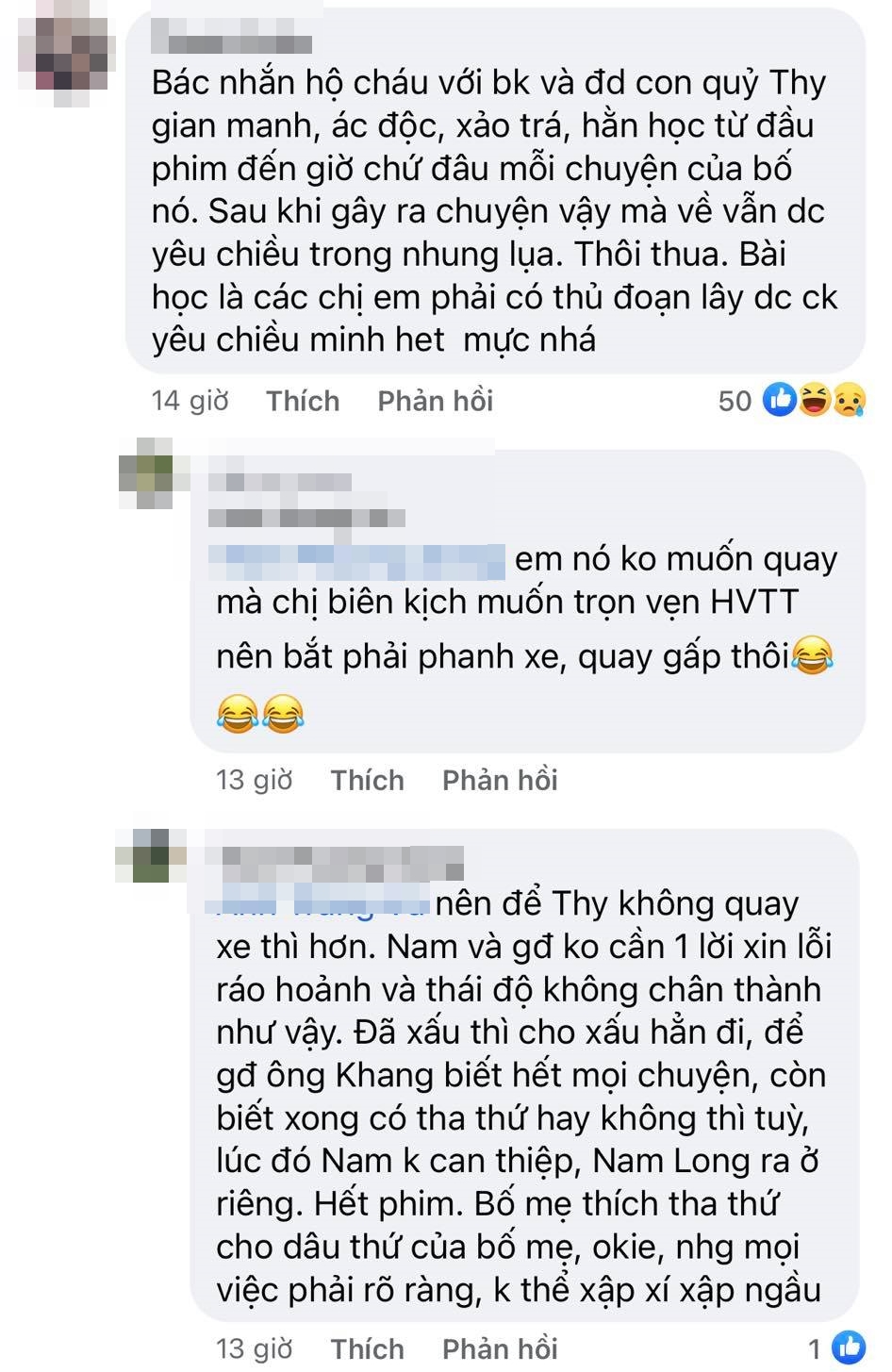 Hương vị tình thân: Bức xúc với cái kết Thy ung dung hưởng hạnh phúc sau tất cả, dân mạng mỉa mai 'Ở đời hãy sống như Thy!' - 7 Hương vị tình thân: Bức xúc với cái kết Thy ung dung hưởng hạnh phúc sau tất cả, dân mạng mỉa mai 'Ở đời hãy sống như Thy!' - 7