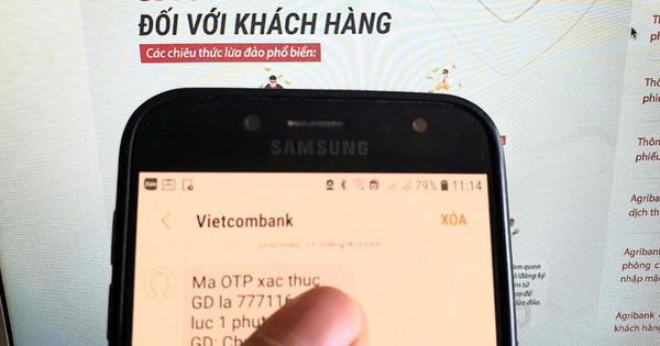 Lừa đảo chiếm đoạt tiền trong tài khoản ngân hàng ngày càng tăng Lừa đảo chiếm đoạt tiền trong tài khoản ngân hàng ngày càng tăng