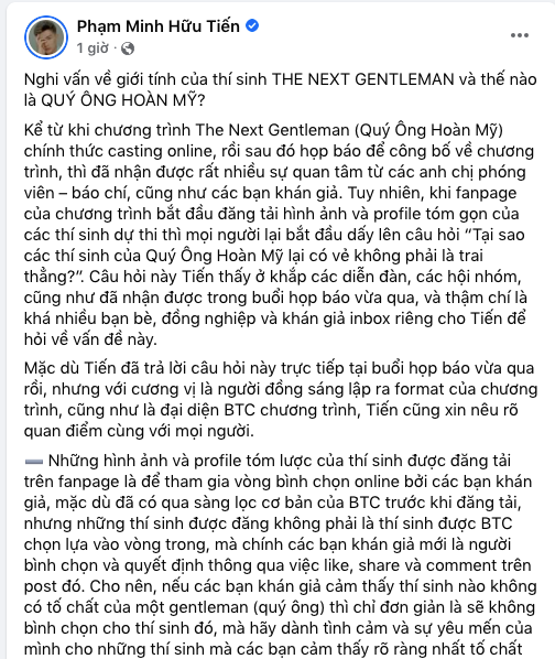 Thí sinh show 'Quý Ông Hoàn Mỹ' có đời tư phức tạp, 'đóng clip 18+ trả phí', BTC nói gì? - 2 Thí sinh show 'Quý Ông Hoàn Mỹ' có đời tư phức tạp, 'đóng clip 18+ trả phí', BTC nói gì? - 2