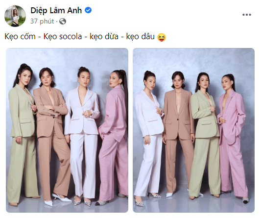 Đàm Thu Trang chia sẻ bộ ảnh 'hội chị em' nhưng sự xuất hiện của Cường Đô La mới 'chiếm spotlight' - 4 Đàm Thu Trang chia sẻ bộ ảnh 'hội chị em' nhưng sự xuất hiện của Cường Đô La mới 'chiếm spotlight' - 4