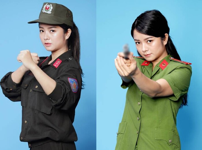 'Phố trong làng': Vợ Mến từng cực ngầu với vai công an, trung úy Hoàng hé lộ bí mật gây sốc - 9 'Phố trong làng': Vợ Mến từng cực ngầu với vai công an, trung úy Hoàng hé lộ bí mật gây sốc - 9