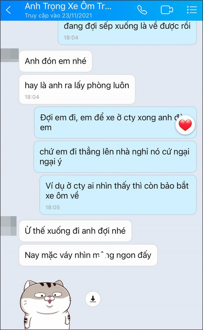 Tin vợ ngoan hiền, ngại giao tiếp, chồng 'sốc tận óc' khi đọc được đoạn tin nhắn nhạy cảm của vợ với 'anh xe ôm' lúc nửa đêm - 1 Tin vợ ngoan hiền, ngại giao tiếp, chồng 'sốc tận óc' khi đọc được đoạn tin nhắn nhạy cảm của vợ với 'anh xe ôm' lúc nửa đêm - 1