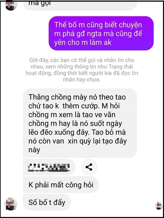 Sốc với màn khiêu khích ngang ngược của tiểu tam nhưng lý luận của chính thất lại càng khiến dân tình cạn lời: 'Tự mình không thương mình thì còn chờ mong ai?' - 1 Sốc với màn khiêu khích ngang ngược của tiểu tam nhưng lý luận của chính thất lại càng khiến dân tình cạn lời: 'Tự mình không thương mình thì còn chờ mong ai?' - 1