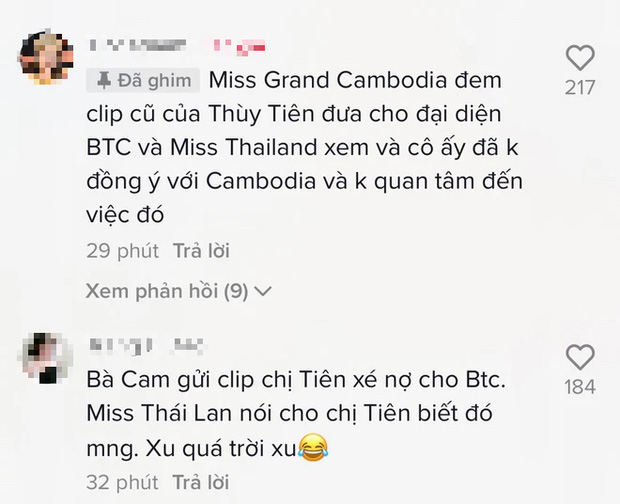 Rầm rộ tin Thuỳ Tiên bị mỹ nhân Campuchia chơi xấu trước giờ G Chung kết Miss Grand 2021? Rầm rộ tin Thuỳ Tiên bị mỹ nhân Campuchia chơi xấu trước giờ G Chung kết Miss Grand 2021?