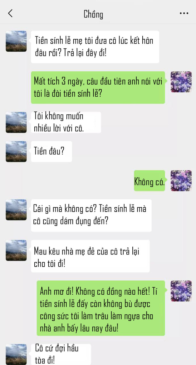 Vợ phát hiện ngoại tình với đồng nghiệp nữ, chồng mặt dày vẫn mở miệng đòi lấy lại 'sính lễ' mới chịu ly hôn, màn 'xử' cao tay của cô vợ khiến dân tình thán phục - 3 Vợ phát hiện ngoại tình với đồng nghiệp nữ, chồng mặt dày vẫn mở miệng đòi lấy lại 'sính lễ' mới chịu ly hôn, màn 'xử' cao tay của cô vợ khiến dân tình thán phục - 3