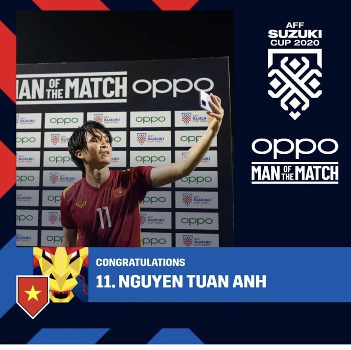 MXH 'dậy sóng' trước hình ảnh Tuấn Anh nhận giải 'cầu thủ xuất sắc nhất trận' MXH 'dậy sóng' trước hình ảnh Tuấn Anh nhận giải 'cầu thủ xuất sắc nhất trận'