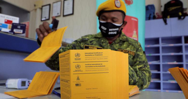 Malaysia: Giấy chứng nhận tiêm chủng Covid-19 bán tràn lan trên mạng Malaysia: Giấy chứng nhận tiêm chủng Covid-19 bán tràn lan trên mạng