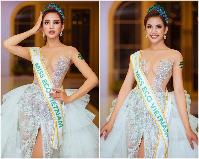 Vừa đăng quang, Miss Eco Vietnam đã bị nghi dùng vương miện rẻ tiền, như mua ngoài chợ - 1 Vừa đăng quang, Miss Eco Vietnam đã bị nghi dùng vương miện rẻ tiền, như mua ngoài chợ - 1
