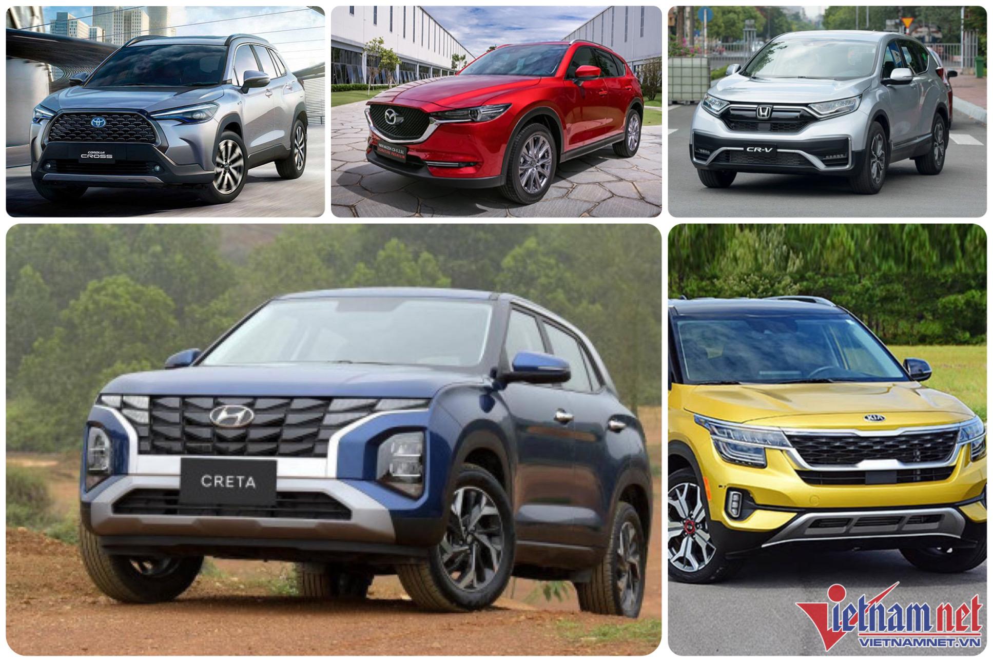 Top xe đa dụng tháng 4: Tân binh Hyundai Creta bất ngờ vượt mặt đàn anh SantaFe Top xe đa dụng tháng 4: Tân binh Hyundai Creta bất ngờ vượt mặt đàn anh SantaFe