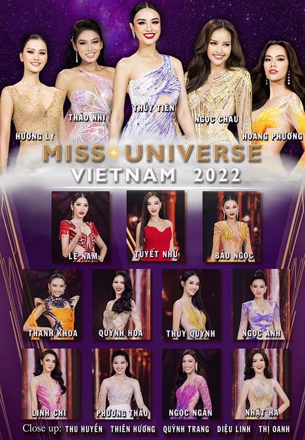 10 ứng viên sáng giá vương miện Hoa hậu Hoàn vũ Việt Nam 2022 10 ứng viên sáng giá vương miện Hoa hậu Hoàn vũ Việt Nam 2022