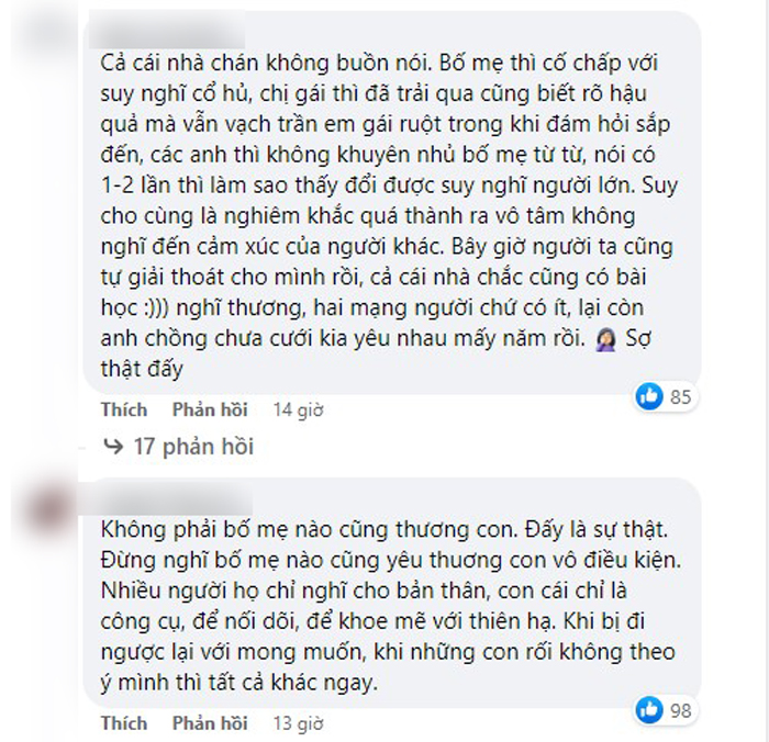 Tát con gái một cái ngay trước đám cưới vì dám 'ăn cơm trước kẻng' giống chị và cái kết khiến gia đình phải dằn vặt cả đời - 4 Tát con gái một cái ngay trước đám cưới vì dám 'ăn cơm trước kẻng' giống chị và cái kết khiến gia đình phải dằn vặt cả đời - 4