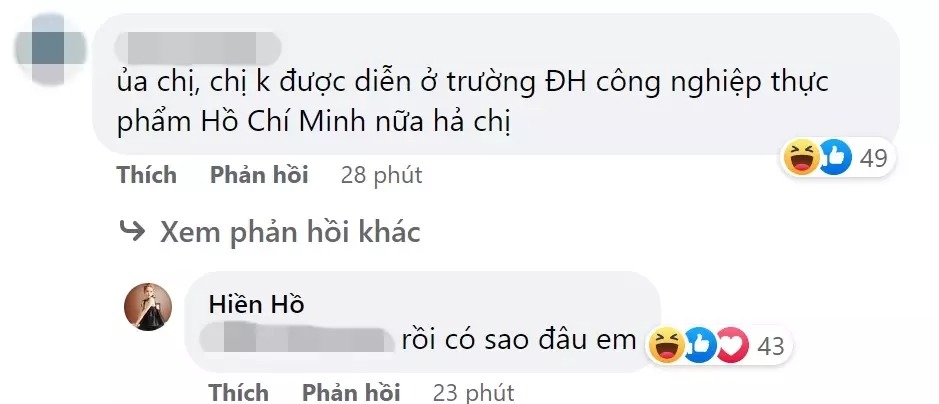 Hiền Hồ tỏ thái độ khi được hỏi chuyện bị sinh viên hủy show? - 3