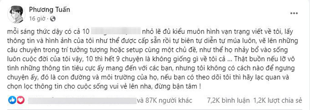 Jack than thở khi liên tục bị đăng thông tin sai lệch, bất lực vì không có cách nào ngăn cản - 1 Jack than thở khi liên tục bị đăng thông tin sai lệch, bất lực vì không có cách nào ngăn cản - 1
