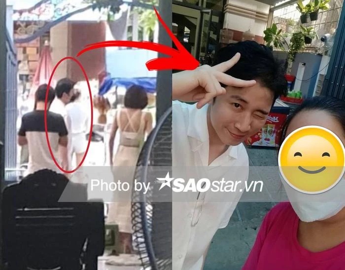 Một người hâm mộ từng gặp Karik ở quán chè này đã xin chụp ảnh với anh và đăng lên mạng xã hội