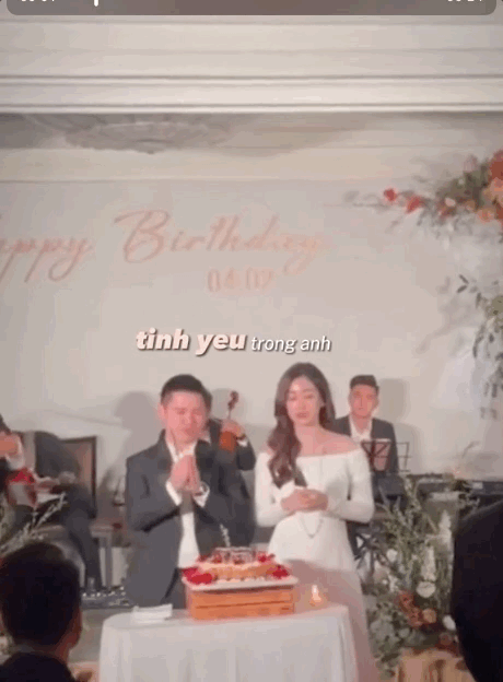 Đỗ Mỹ Linh lộ diện tươi tắn, rạng rỡ trong sinh nhật chồng thiếu gia 