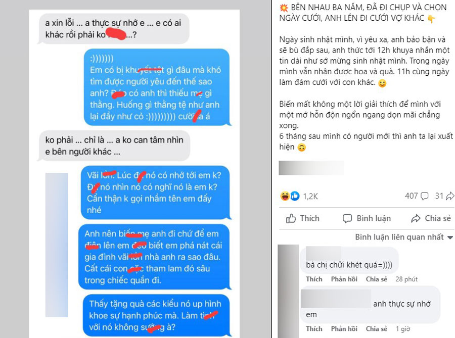 bạn trai cưới người khác, chồng sắp cưới, cắm sừng