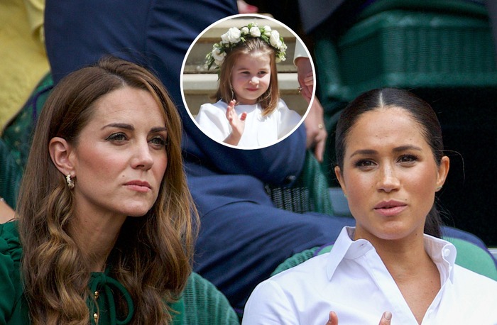 Kate đã trách Meghan về quyết định chọn váy cho Charlotte - con gái của Kate