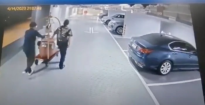 Hình ảnh do camera ghi lại.