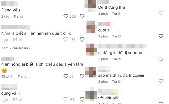 Phía dưới phần bình luận, người hâm mộ bày tỏ sự thích thú về độ dễ thương của nam rapper dành cho bạn gái