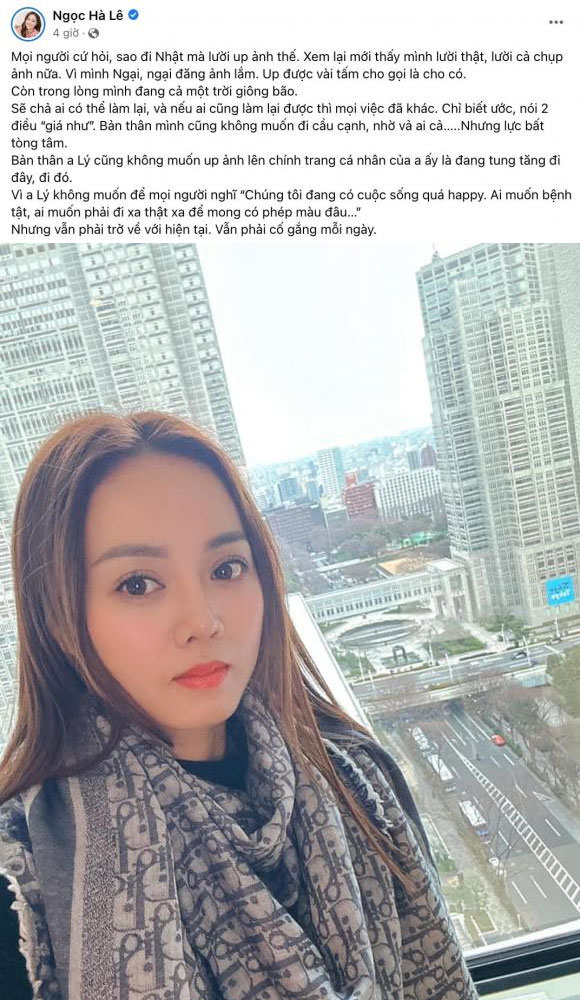 Vợ trẻ Công Lý nói rõ lí do không đăng ảnh mình và chồng khi đi Nhật, nghe điều ước mà xót xa.