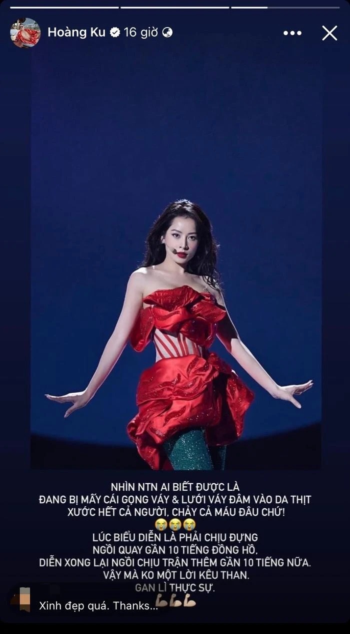 Tinh thần nghiêm túc, sự chịu đựng của Chi Pu khiến nam stylist vô cùng xúc động