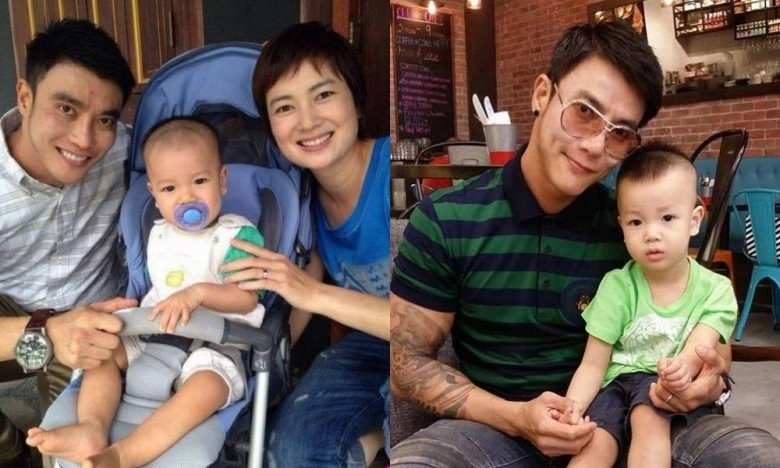 Thuý Vinh và chồng cũ có chung một cậu con trai nhưng sau đó đã ly hôn.