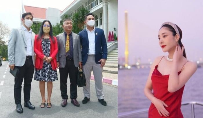 Mẹ Tangmo Nida tin rằng công lý đã được thực thi và hài lòng với hình phạt dành cho hai bị cáo (Ảnh: Khaosod).