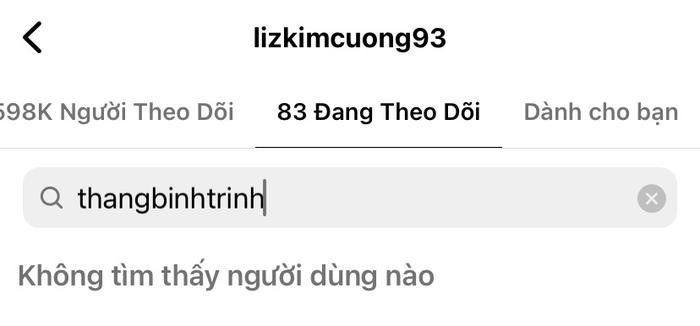 Cặp đôi bất ngờ huỷ theo dõi nhau trên Instagram.