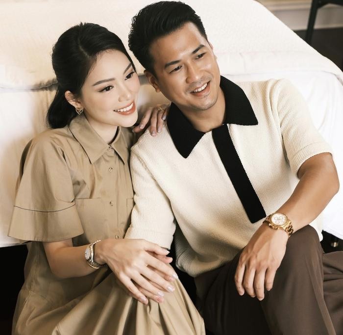 Khoảnh khắc ngọt ngào được Linh Rin chia sẻ nhân ngày sinh nhật của ông xã Phillip Nguyễn.