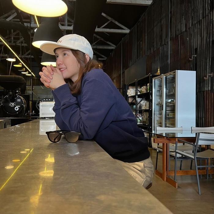 Dù không ăn vận quá cầu kỳ, nhưng Hải Tú vẫn 