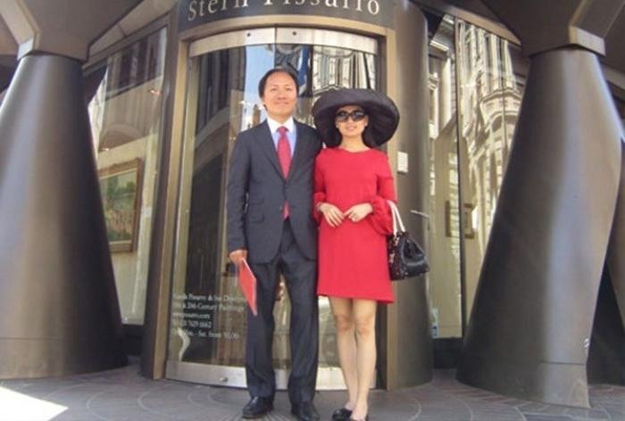 Ca sĩ Hà Phương và ông xã tỷ phú Chính Chu.