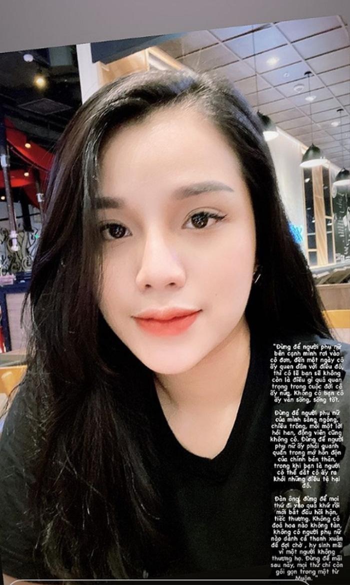 Thời điểm trước khi cưới, Nguyễn Khánh Linh cũng đăng tải dòng trạng thái đầy ẩn ý khiến netizen đặt nghi vấn cả hai đang lục đục.