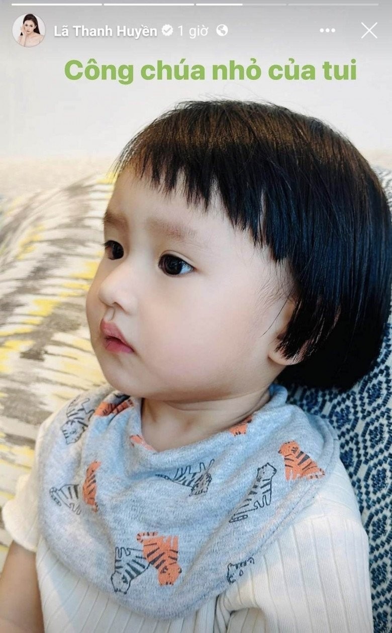 Lã Thanh Huyền gây chú ý khi thân mật gọi cô bé là 