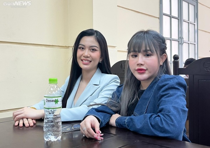 Bị hại Phạm Lệ Khanh (trái). Ảnh: VTC News